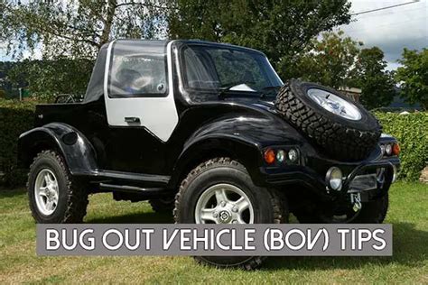 Bug Out Vehicle BOV Tips SHTF Prepping Central