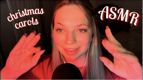 Asmr Whispering Christmas Carols Trigger Words Youtube