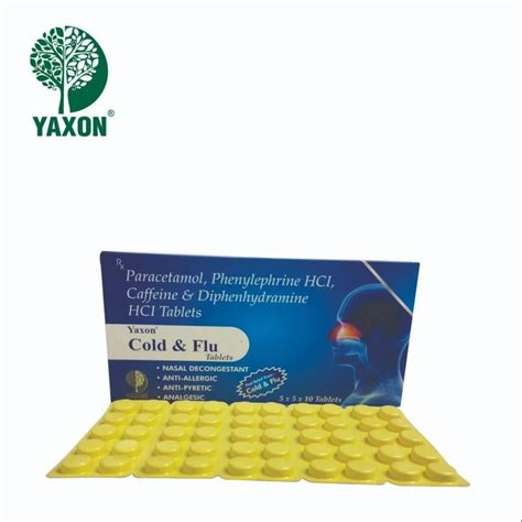 PARACETAMOL CHLORPHENIRAMINE MALEATE PHENYLEPHRINE HYDROCHLORIDE