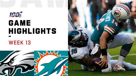 Eagles vs. Dolphins Week 13 Highlights | NFL 2019 - NFL Super Bowl Betting