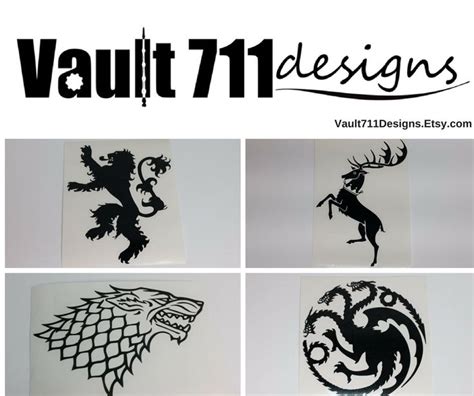 Check out these Harry Potter vinyl decals and more at Vault711Designs ...