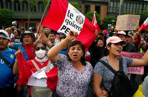 Peru Protests Against The Government Of Dina Boluarte In Peru Spread