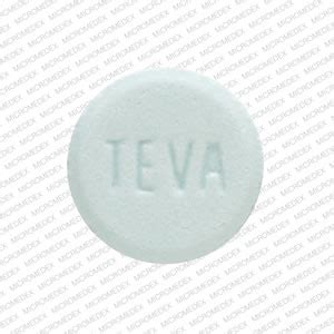 TEVA 3927 Pill Blue Round 8mm - Pill Identifier