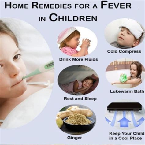 What to do for a Fever in Children. in 2022 | Kids fever, Home remedies ...