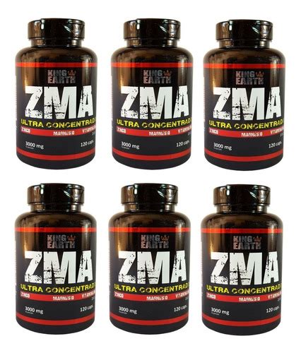 Kit Zma Ultra Concentrado Mg C Psulas King Earth Frete Gr Tis