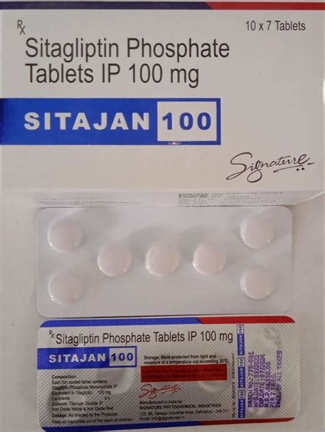 Sitagliptin Mg Istavel Tablet At Rs Stripe Antidiabetic