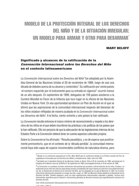 Un Mundo Para Armar Y Otro Para Desarmar Mary Beloff 1 Descargar Gratis Pdf Derechos De