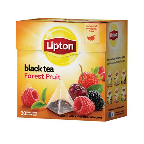 Lipton Forest Fruit (Чай Липтон Пирамида Лесные ягоды 20 пакетиков 1х12)
