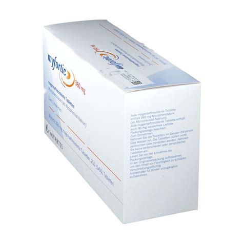 Myfortic® 360 Mg 5x50 St Mit Dem E Rezept Kaufen Shop Apotheke