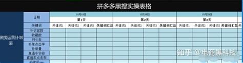 拼多多搜索销量提升法——如何利用千人千面规则做黑搜索？突破流量瓶颈！ 知乎