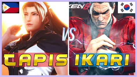 Tekken 8 Tapis Wife Jun Kazama Vs IKari Husband Kazuya Ranked