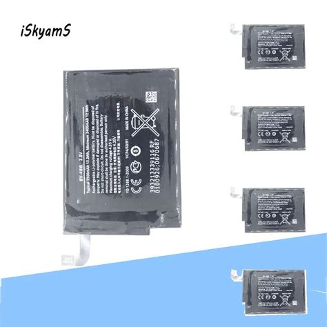 ISkyamS 5 Sztuk 3500mAh 13 3Wh BV 4BW BV4BW BV 4BW Wymiana Baterii