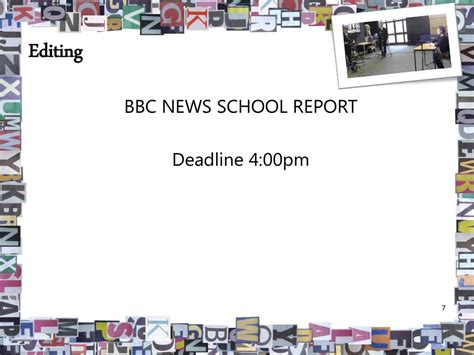 Lesson 24 Bbc School Report Bbc School Report News Day Ppt Download