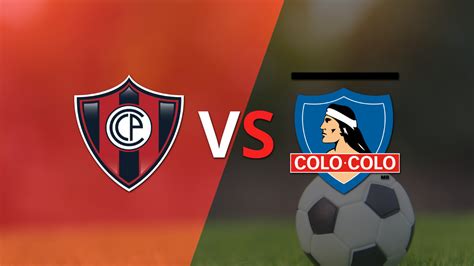 Al Comienzo Del Segundo Tiempo Cerro Porteño Y Colo Colo Empatan 1 1