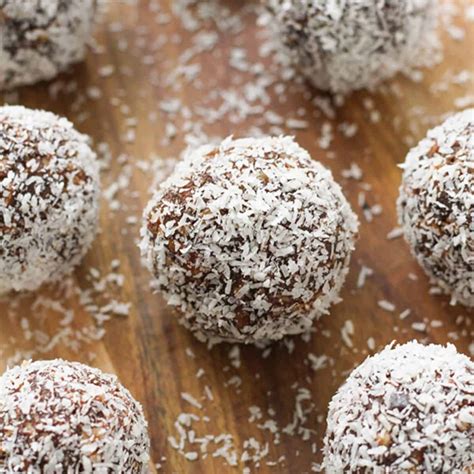 Chocolate Coconut Energy Balls - Cook it Real Good