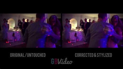 Fcpx Color Grading Before And After Wedding Youtube