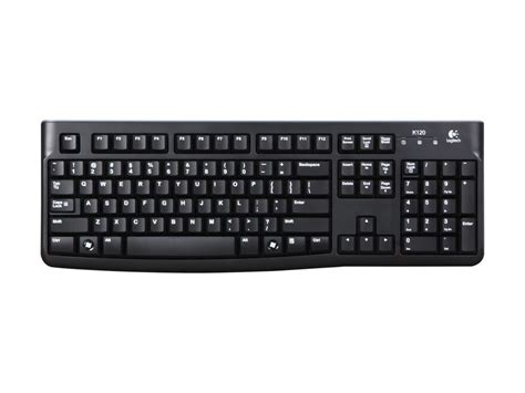 Logitech K120 Wired Keyboard For Windows Plug And Play Full Size