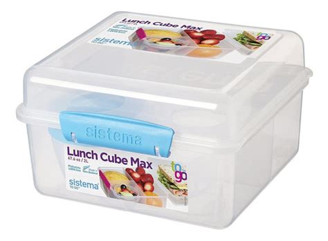 Sistema Lunch Cube Max To Go L Los Colores Pueden Variar Env O Gratis