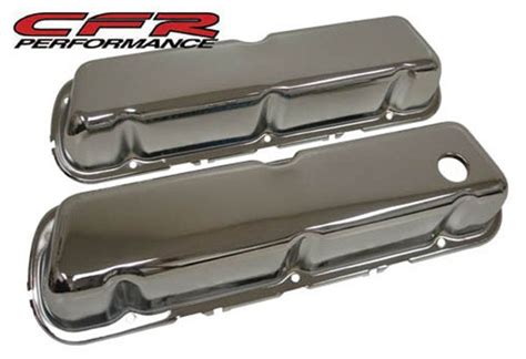 Steel 1986 95 Ford 302 50l Fox Body Mustang Valve Covers Chrome Cfr Performance