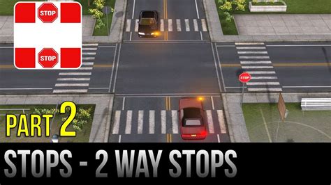 Two Way Intersection Sign