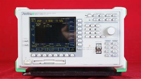 Ms B Anritsu Optical Spectrum Analyzer Nm Wavelength