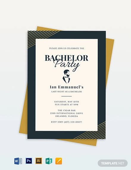 Party Invitation Designs 40 Examples Illustrator Ms Word Pages