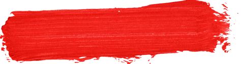 Red Paintbrush Red Brush Stroke Png Download 1024274 Free