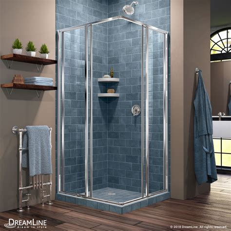 Cornerview Sliding Shower Enclosure Dreamline