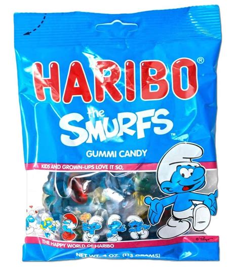 Haribo Gummy Smurfs 4 Oz