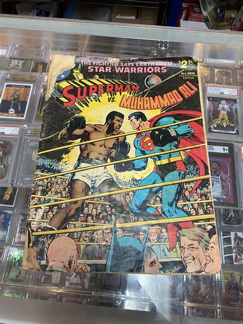 Superman Vs Muhammad Ali Whitman 1978 Oversized Comic Collectors