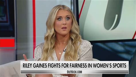 Riley Gaines On What It Means To Be A Woman | OutKick On FOX - OutKick ...