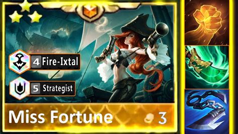 Burned Bullets 4 Fired Ixtal 5 Strategist Miss Fortune ⭐⭐⭐ 3 Star