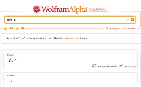 arithmetic - cubic root of negative numbers - Mathematics Stack Exchange