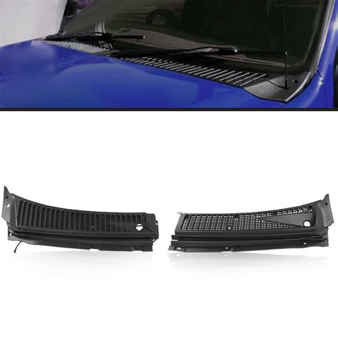 Crossdesign Windshield Wiper Vent Cowl Screen Cover Grille Panel Fit