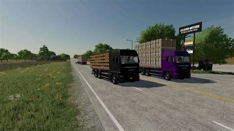 Flatbed Autoload For The Man Tgx Addon Pack V Ls Mod