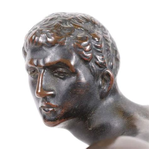 Borghese Roman Gladiator Bronze Figurine For Sale At Stdibs