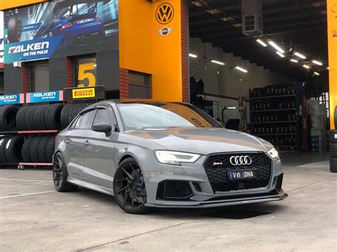 Audi Rs V Sedan Grey Bc Forged Eh Wheel Front