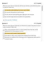 Scs Module Four Quiz Pdf Question Points What