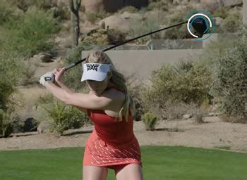 Paige Spiranic Swing in Slow Motion - Golf Event Locator