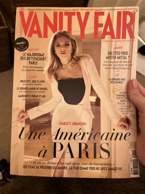 VANITY FAIR FRANCE First Issue Numero Un 1 Scarlett Johansson 250 00