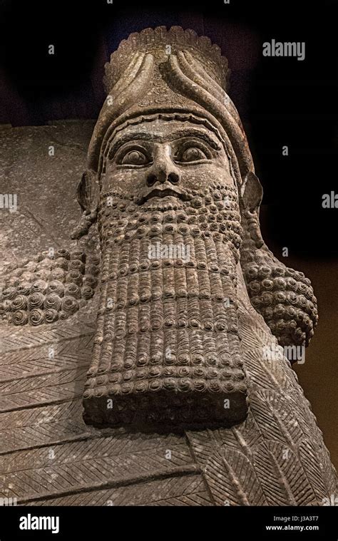 Assyrian Winged Bull Hi Res Stock Photography And Images Alamy