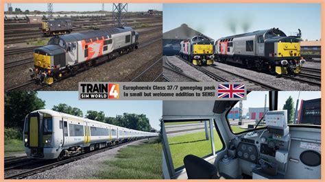 Europhoenix Class 37 Review Remade ~ Train Sim World 4 Youtube