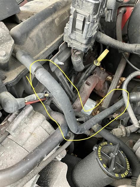 Ford Ranger Coolant System Hose Diagram