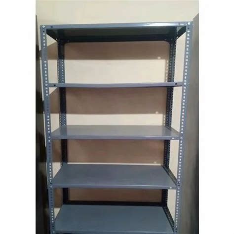 Mild Steel Grey Slotted Angle Warehouse Rack Height Feet At Best