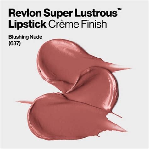 Revlon Super Lustrous Lipstick 637 Blushing Nude 1 Ct Kroger