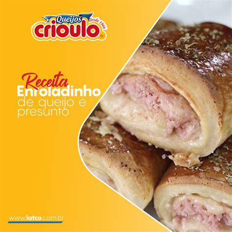 Enroladinho De Queijo E Presunto