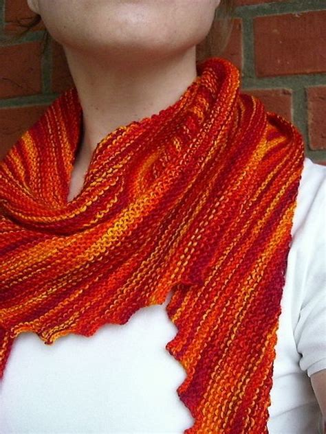 Hitchhiker Pattern By Martina Behm Shawl Knitting Patterns Scarf Knitting Patterns Knitting