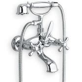 Cristina Classic Lines Impero Wall Mounted Bath Mixer Cristina Chrome