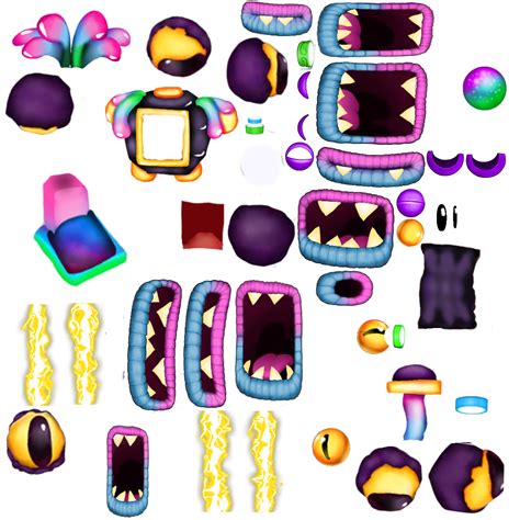 Ghost Tympas Psychic Epic Wubbox Spritesheet Rmysingingmonsters