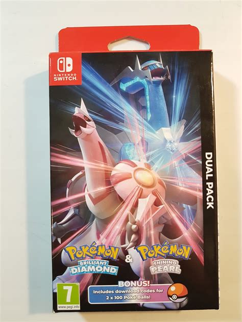 Pokemon Brilliant Diamond Shining Pearl Dlc Dual Pack Nintendo Switch Stan Nowy 359 Zł